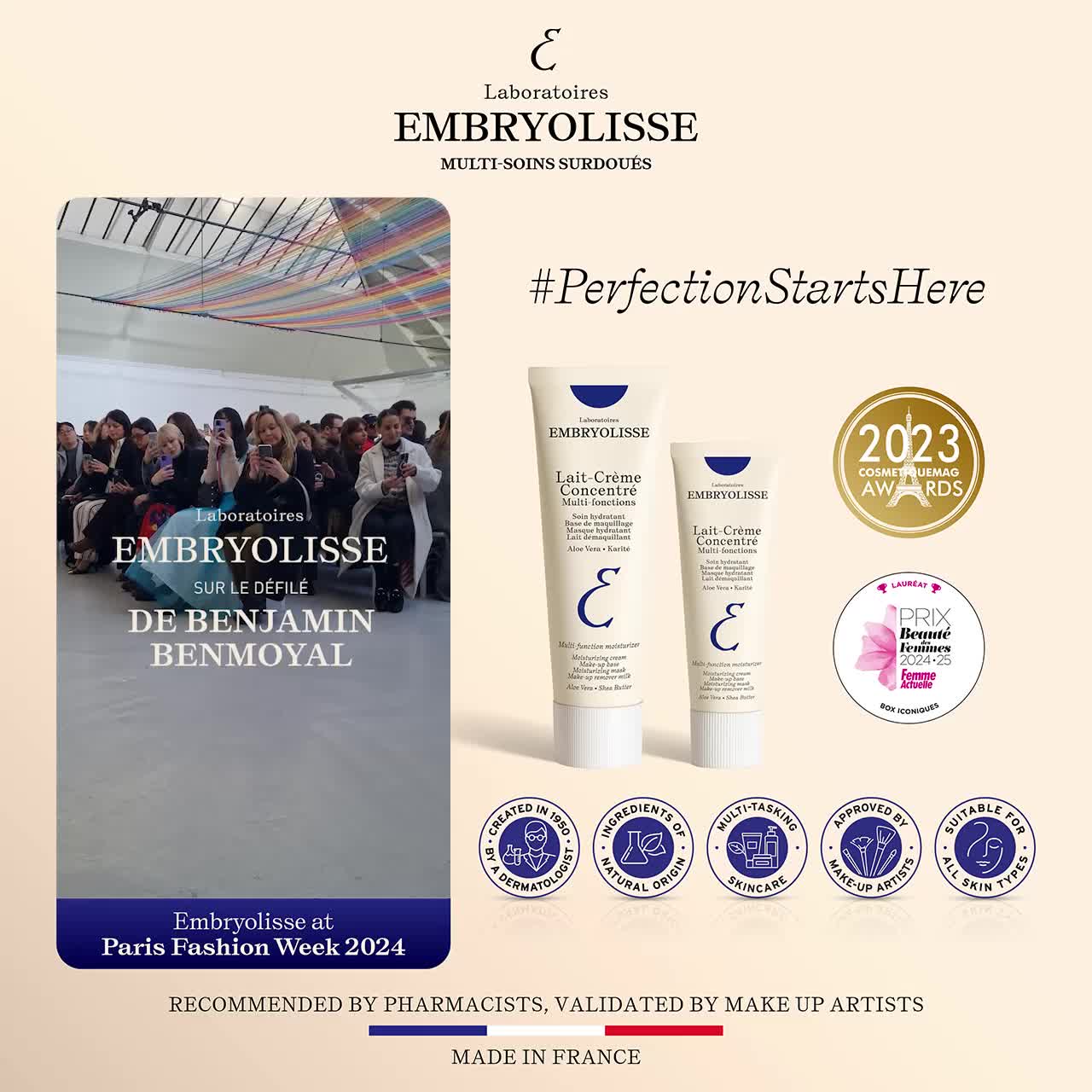 Embryolisse Lait-Creme Concentre 30ml Moisturizer Cream Pelembab Wajah