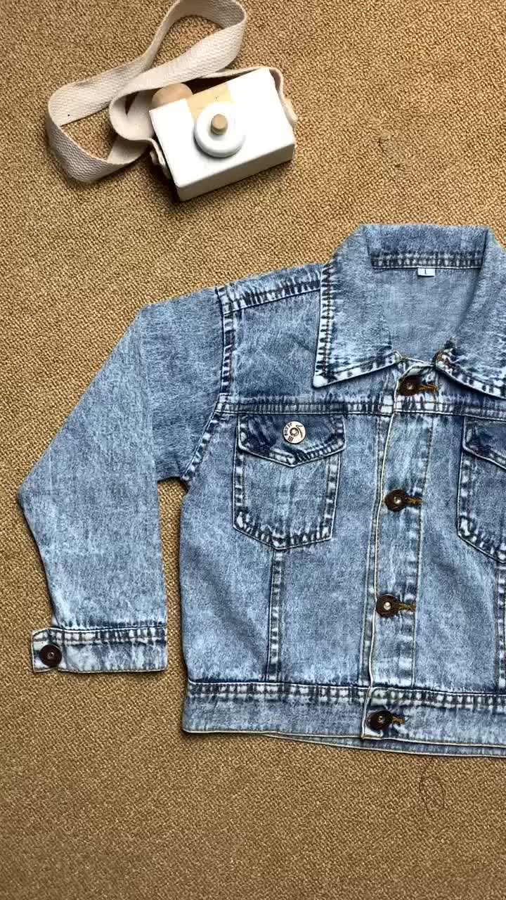 Jaket Jeans Anak Perempuan Karakter DICKIDS.ID Non-Stretch Premium Soft Jeans Motif Fashion