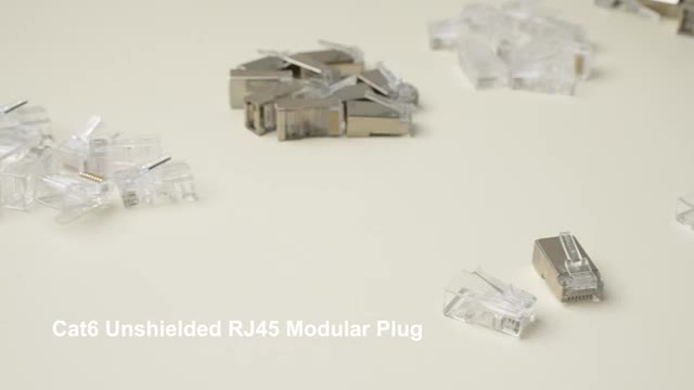 Vention Konektor RJ45 Cat6 UTP Modular Gigabit Jack Plug Connector CAT 6