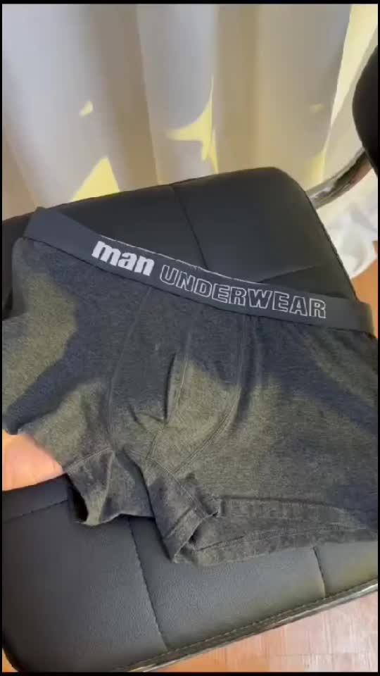 Celana Dalam Pria Dewasa 5 Pcs Katun Lembut Nyaman Boxer Cowok Remaja Karet Motif Keren Hitam Pendek