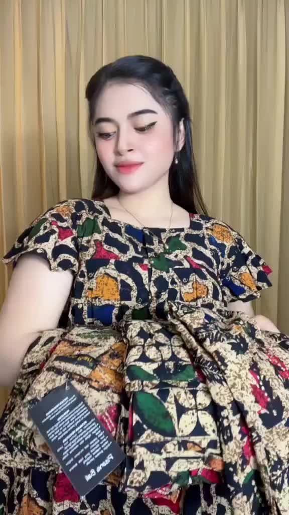 Live Sale Daster & Gamis Kode { B } - Gaun Wanita Casual Rayon JF.Models - Batik, Motif,