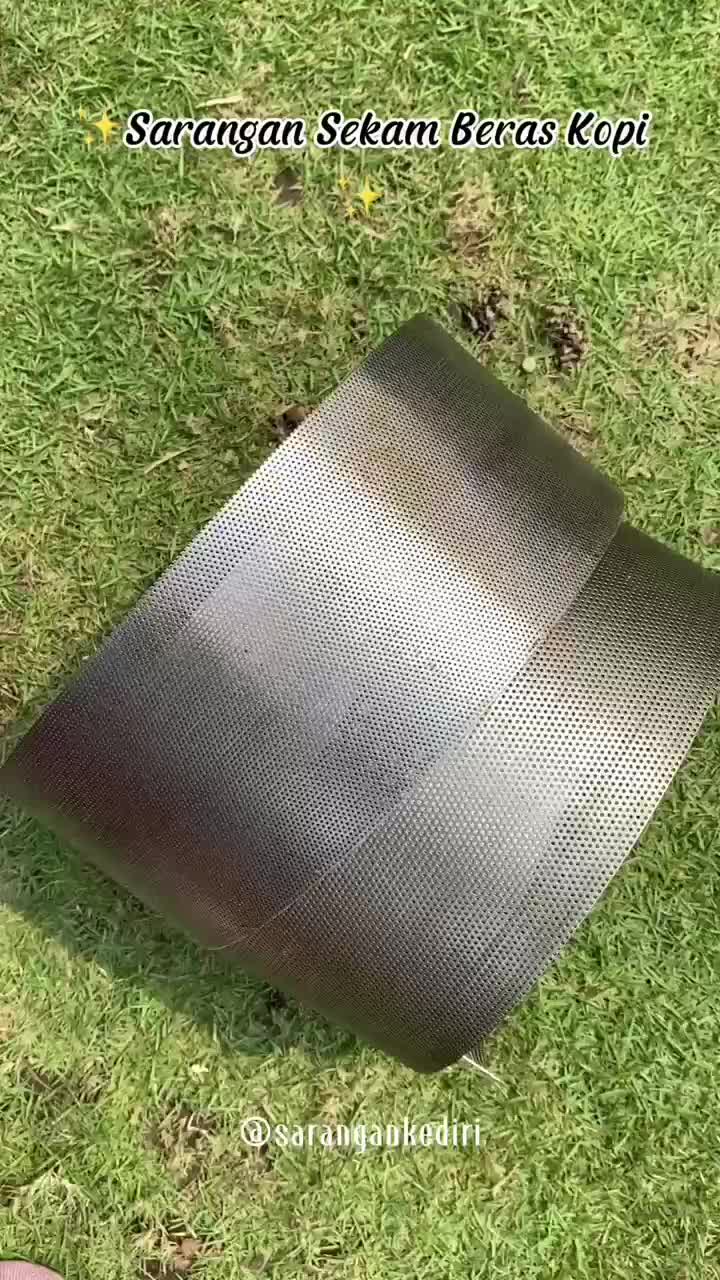 saringan penepung mahkota mdm yasuka lebar 9,5cm 10cm plat lubang sarangan sekam dedak bekatul. ukuran 0,8mm 1mm 1,2mm 1,5mm 2mm (BAHAN TEBAL)