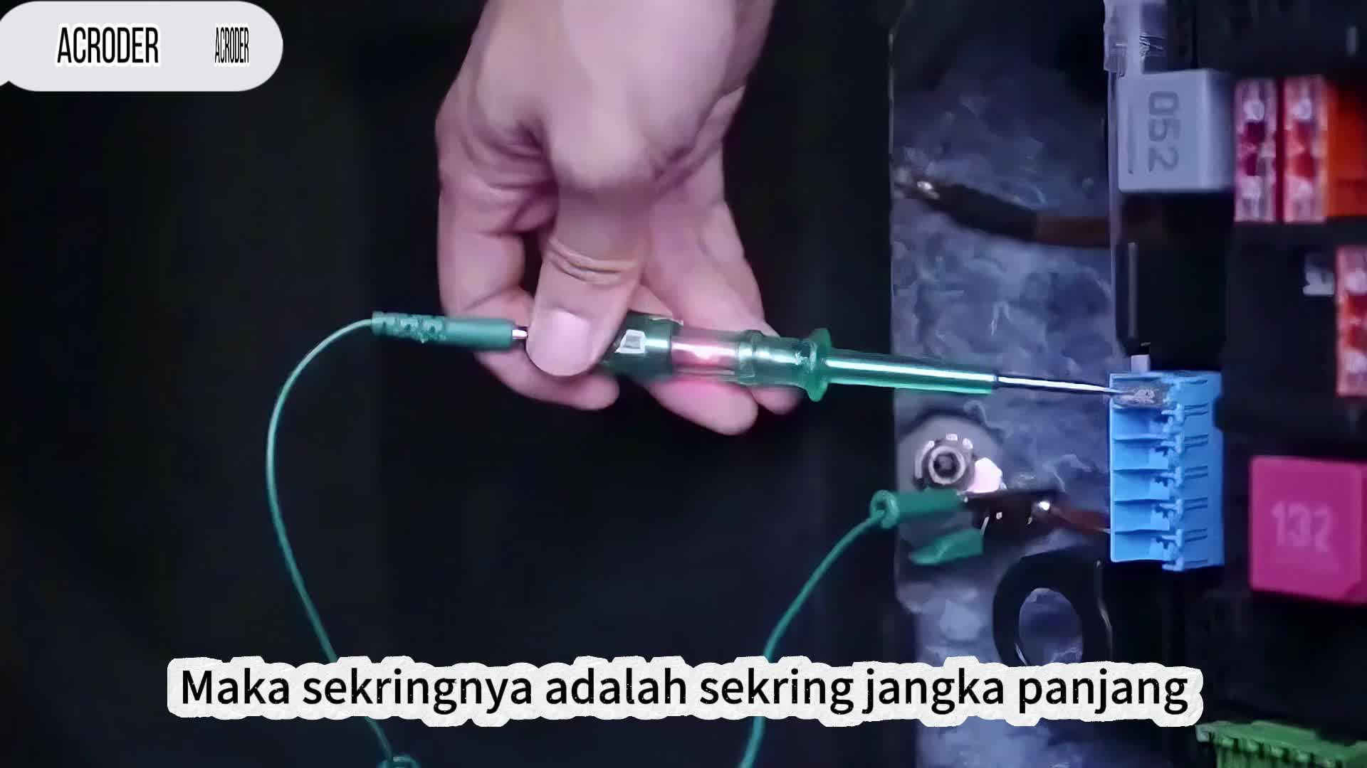 Acroder GPS Tracker Mobil 4G Pelacak Motor Pemosisian Jarak Jauh Aplikasi Pemutaran Trek
