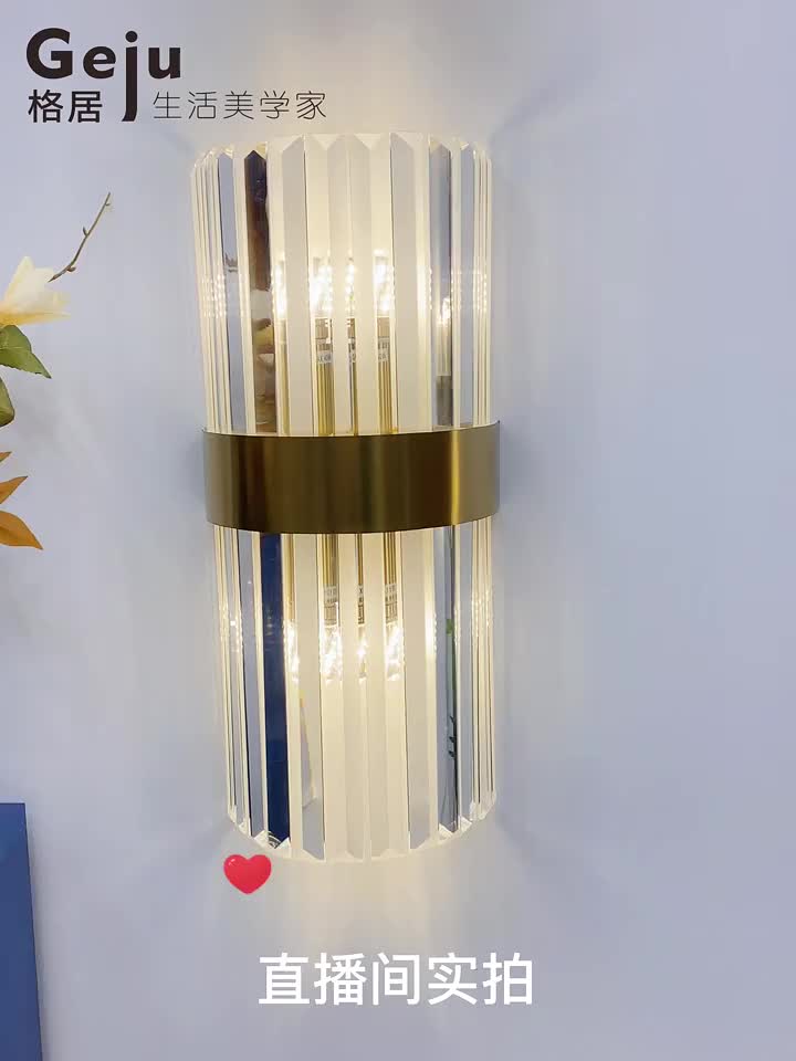 Lampu Dinding LED K9 kristal Wall Lampu Kristal Minimalis Modern Mewah