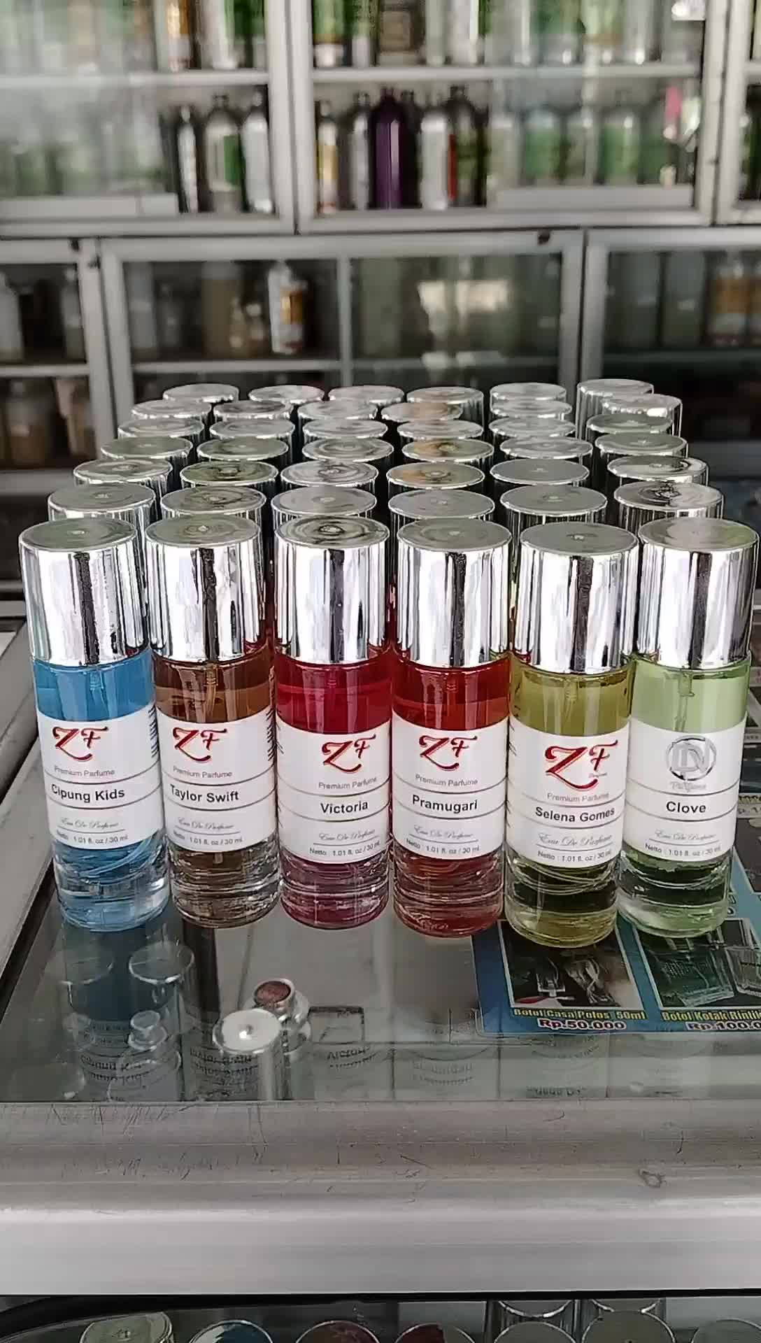 paket promo 6 botol parfum 30ml by semogaberlahpargum awet tahan lama MAN and WOMEN UNISEX Wangi