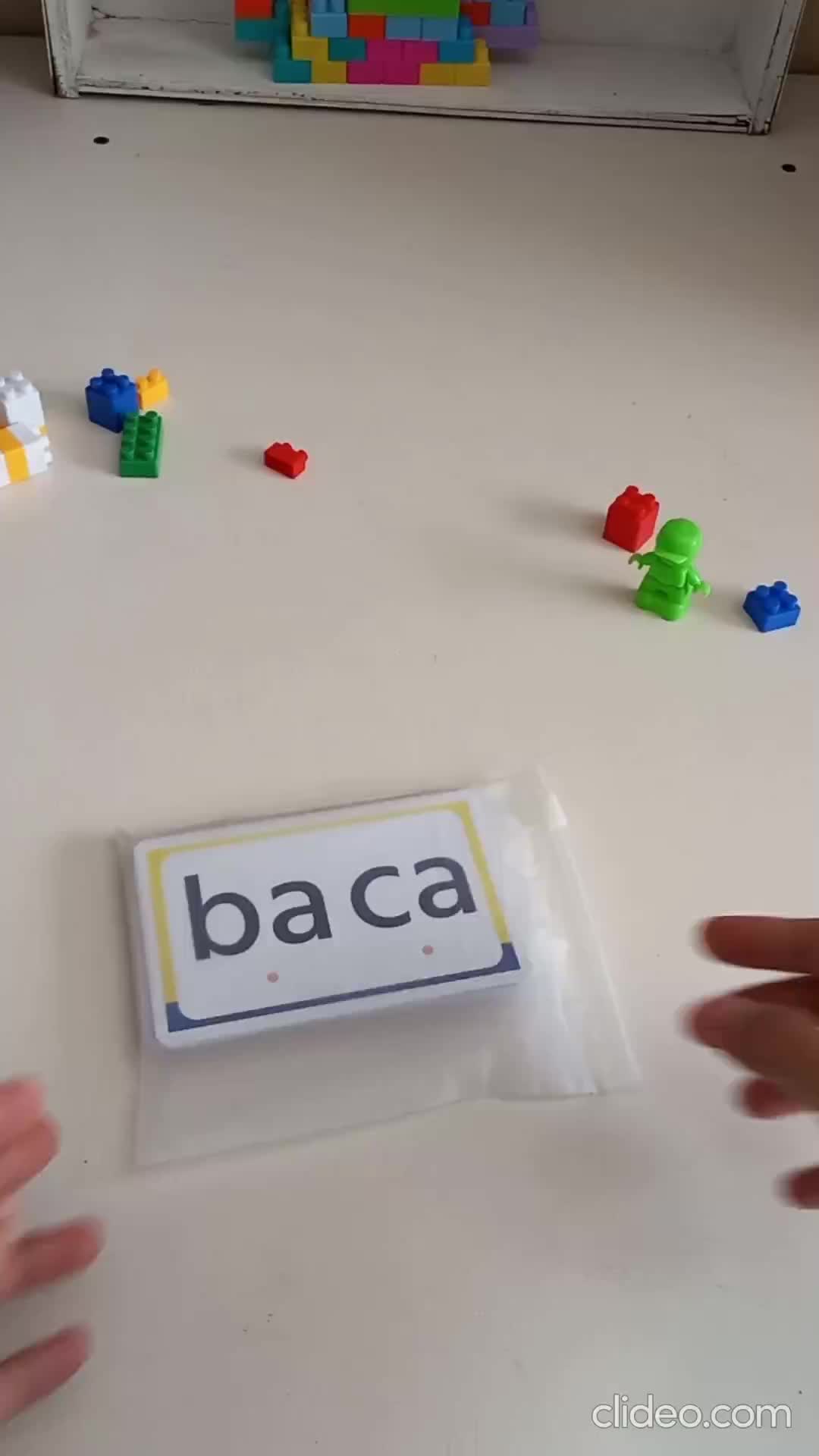 Flashcard BELAJAR MEMBACA 2 SUKU KATA/ BERMAIN dan MEMBACA (80 KARTU) Game Anak