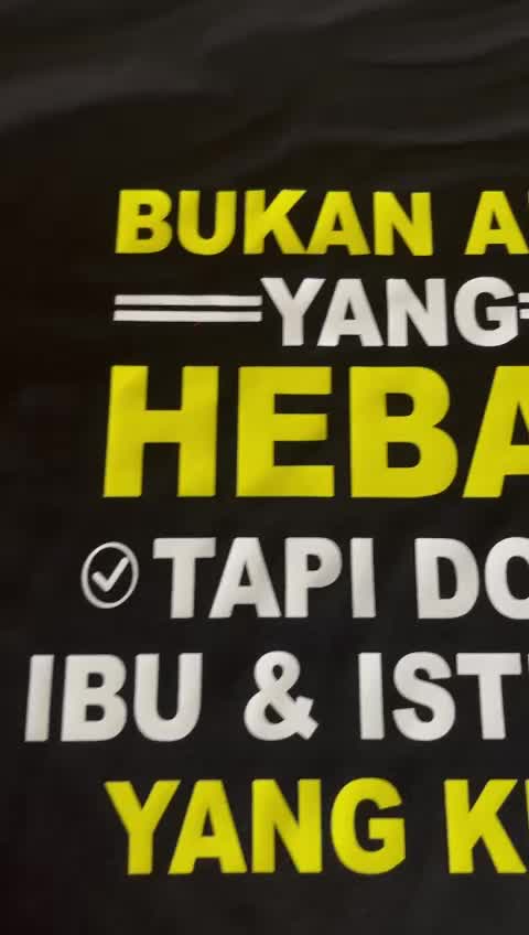 kaos doa ibu dan istriku 667 kaos kekinian bisa dipakai pria dan wanita Baju Cowok Katun Lembut Sablon Distro Keren Cewek Atasan Dewasa Oblong Tulisan Unik Kata Nyaman Combed