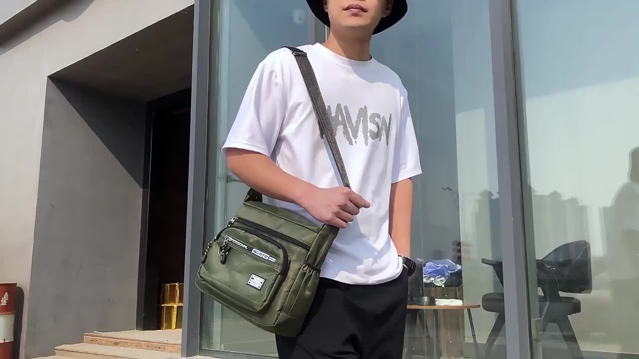 WEIXIER D236 Tas Selempang Pria Sling Bag Anti Air