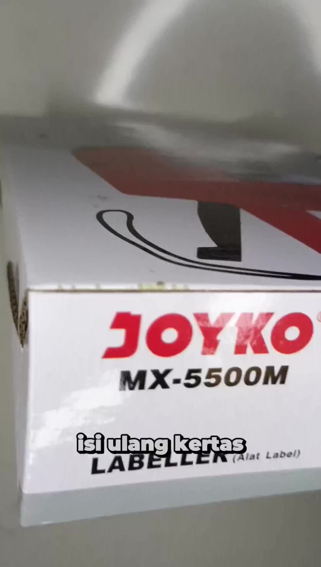 (SLP) BAYAR DI TEMPAT  1 SLOP 10 Roll Rol Label Harga Kertas Label Harga Joyko 1 Baris 8 digit Refil Isi Ulang