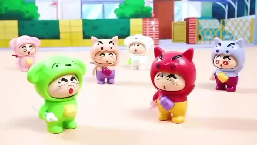 [CLAIRETOYS] Mainan Tas Sekolah Gantungan Kunci Boneka Crayon Shinchan Lucu Wajah Berubah