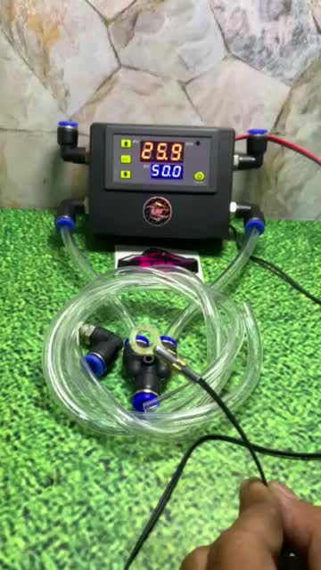 TABUNG HAWA MESIN VARIASI DI LENGKAPI SENSOR PANAS COCOK UNTUK MOTOR BEBEK/MATIC