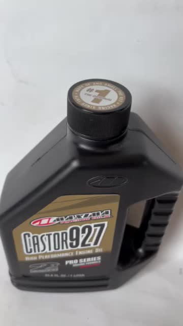 OIL 2T MAXIMA CASTOR 927 OLI SAMPING 2STROKE PRO SERIES RACING FORMULA 1 LITER MADE IN USA ORIGINAL Motorcycle Mesin