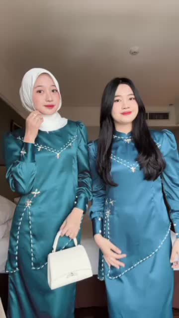 Allura One Set Baju Kurung Melayu Rok Songket Dan Satin Ada Jumbo Kondangan Muslim