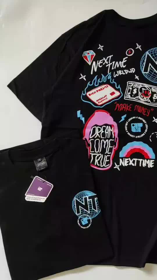 SEVENKEY / KAOS DISTRO PRIA WANITA NEXTTIME LENGAN PENDEK KEKINIAN TERMURAH