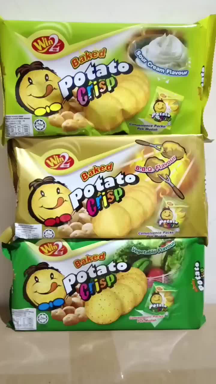 win2 Baked Potato Crisp BBQ/ Win win Vegetable/ chips BBQ / Sour cream - Sour Cream