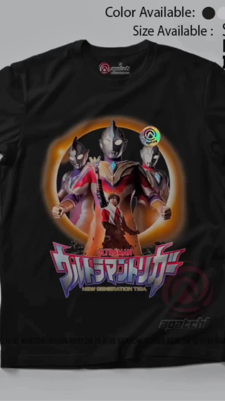 Baju Anak / Kaos Atasan Anak / Kids T Shirt  Anak Laki - Laki Motif Ultraman Triger
