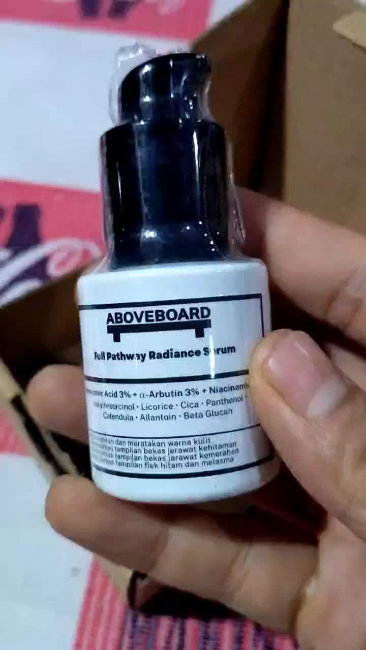 [ ORIGINAL ] ABOVEBOARD Full Pathway Radiance Serum 20ml Niacinamide Mencerahkan Wajah Pencerah