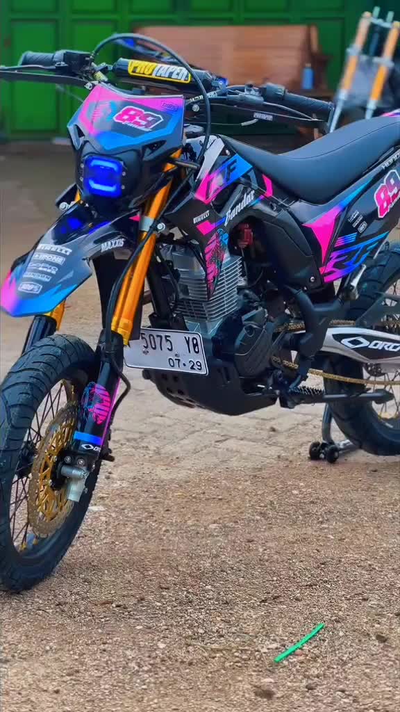 AMANAH 01 stiker decal crf 150L full body free request custom bagus murah keren Kendaraan Motor Motorcycle