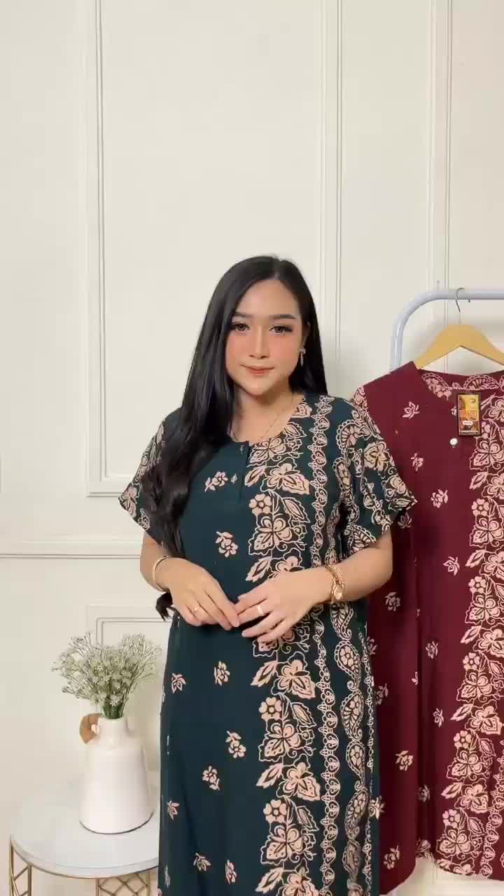 Paket usaha daster remaja standar 100 ribu dapat 4 pcs Bisa pilih warna Dress Wanita Rayon Busui Bumil Panjang Piyama