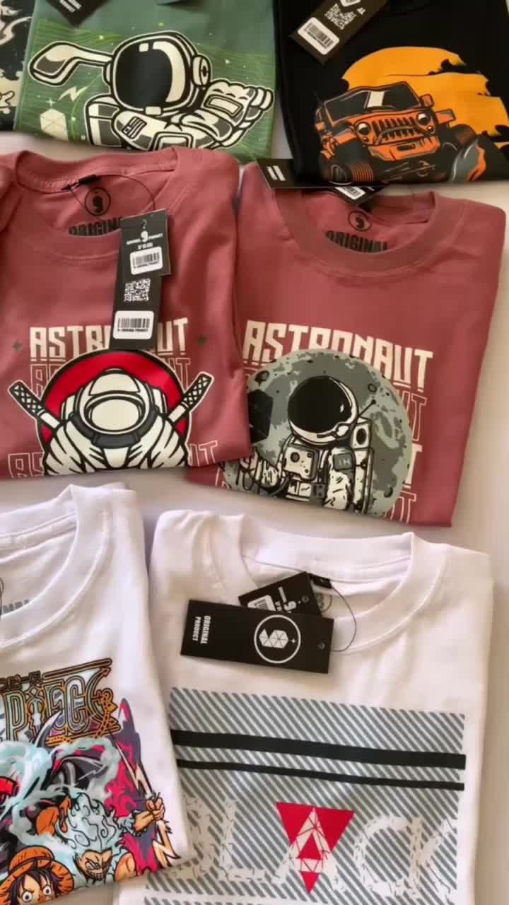 Stelan Kaos Dan Celana Cargo Pendek Motif Kaos Tirek Usia 3-12 Tahun Fashion