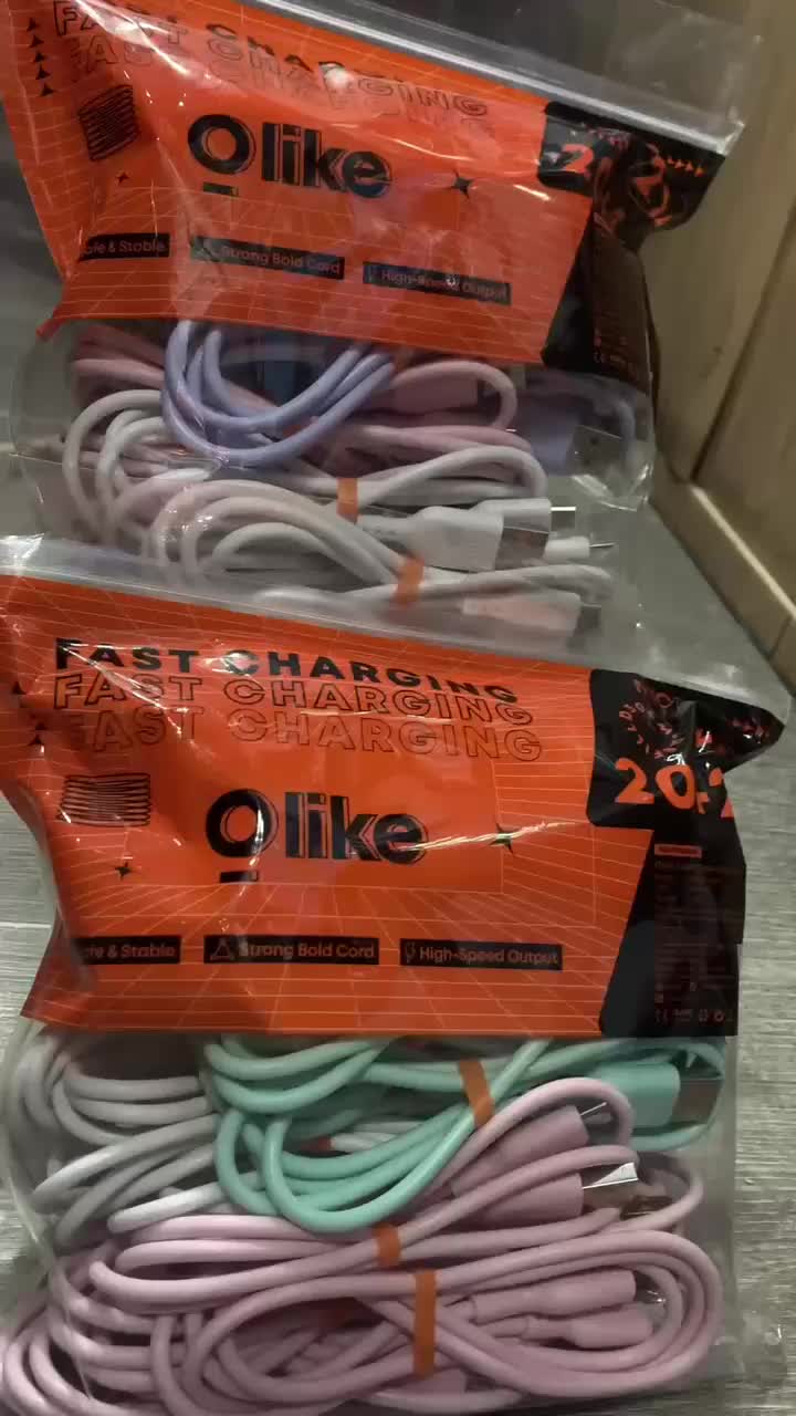 OLIKE D306 REFIL Kabel Data Micro/Type-C (Per pcs/ecer) Data Cable Fast Charging 1M Olike