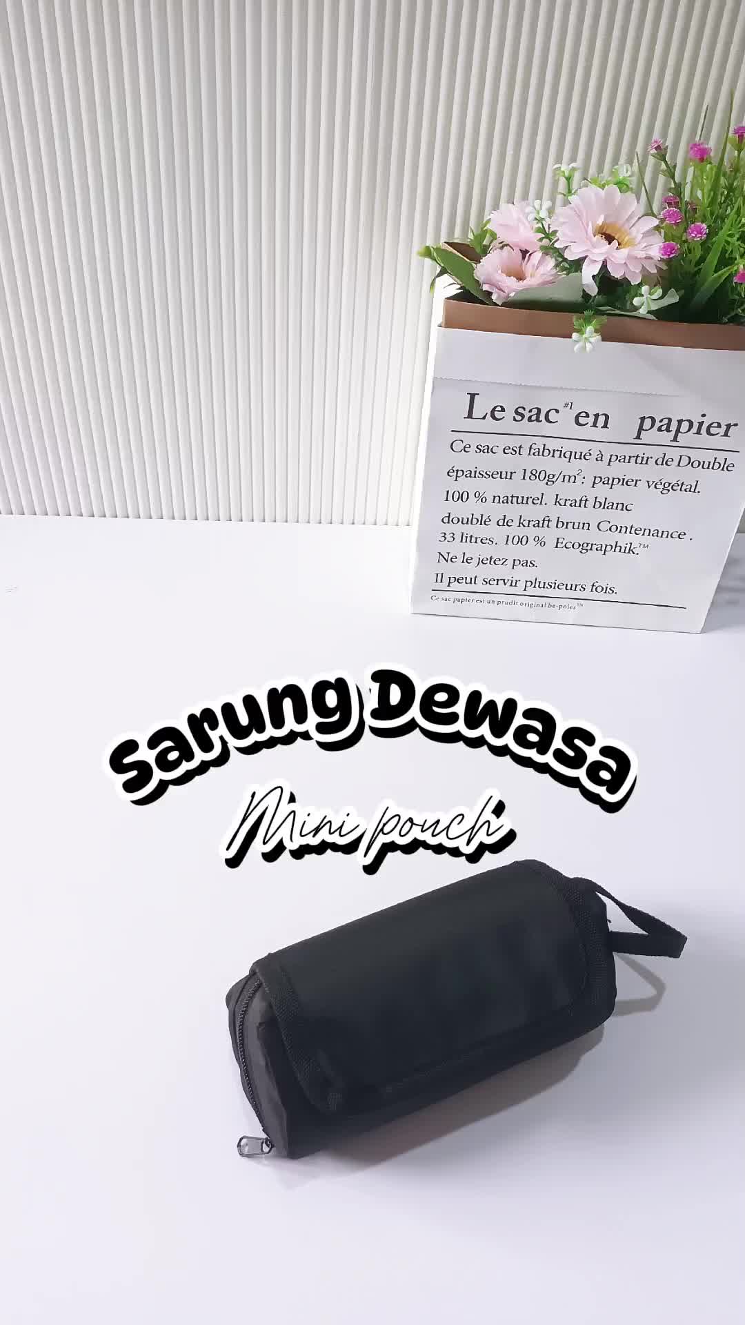 Sarung Tenun Dewasa  Travel Mini Pouch Exclusive Kain Muslim