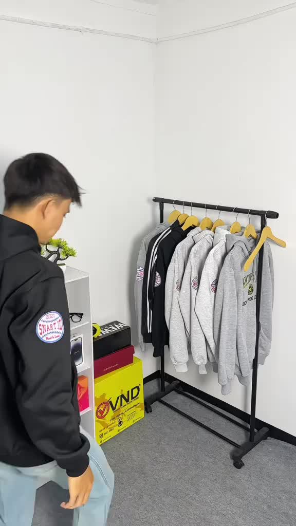 Sweater Hoodie Fromnol Premium Unisex Pria Wanita Jaket Full Bordir 3d Keren Distro Fleece Tebal Panjang Nyaman Motif Hitam Jumper Casual Outdoor Basic Crewneck Bandung
