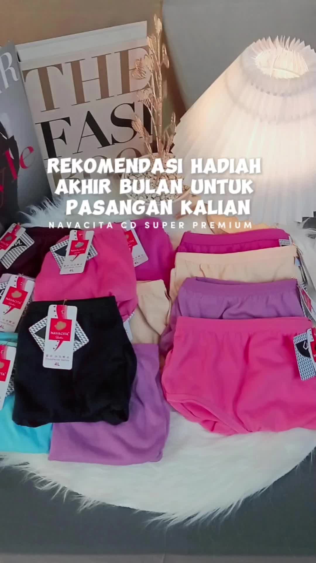 Promo 1 Lusin (12pcs) Navacita Celana Dalam Wanita - Anak & Remaja - Bahan Katun Lembut dan Nyaman - Motif Warna Lucu Sexy cd  sweet Cewek