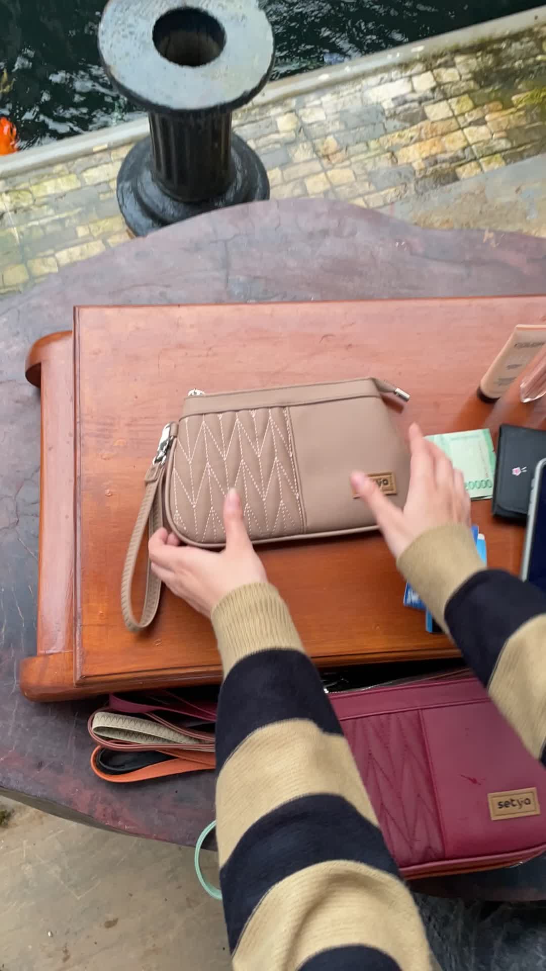 Dompet Wanita Terbaru New dompet Koin Dompet Setya Pouch dompet Murah Kekinian Dompet kulit Hitam Premium