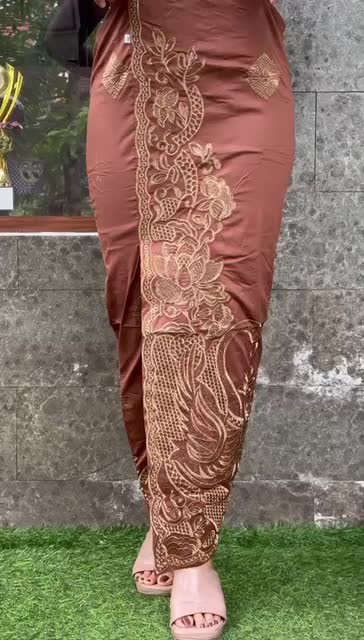 YUKAKEBAYA || KAMEN JADI BORDIR TUMPAL MERAK FULL STRAIT Katun Panjang Wanita