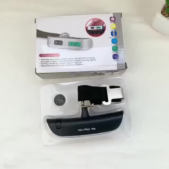 ROSPLAY Timbangan Koper Tas Bagasi Gantung Travel 50kg Digital