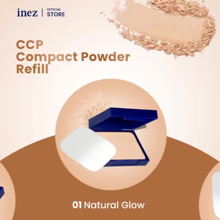 Inez Color Contour Plus Compact Powder Wajah