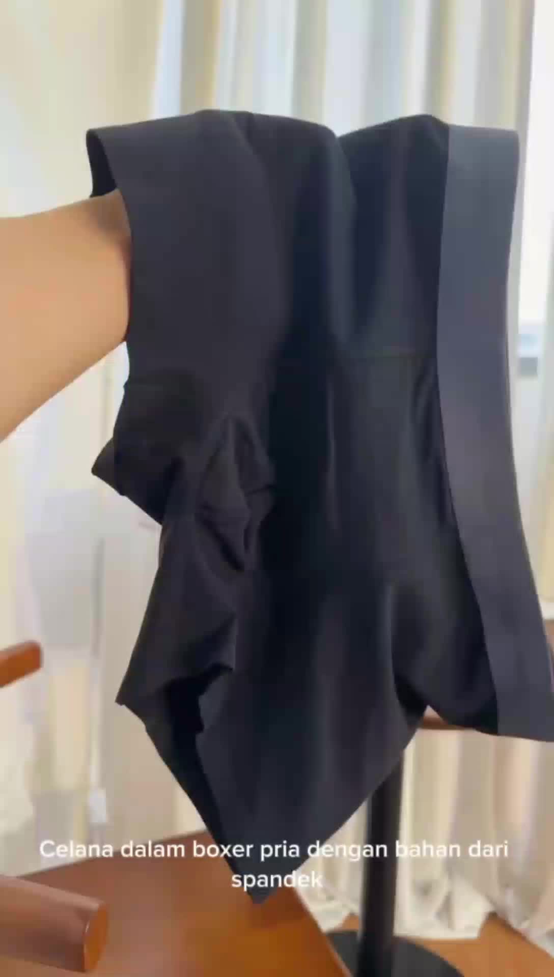 10 PCS Celana Dalam Boxer Pria Karet Lembut Nyaman Katun Dewasa Pendek Cowok Hitam Remaja celanada lampriamurah celana dalam pria dalaman priadewasa sempak Spandex XXL Underwear