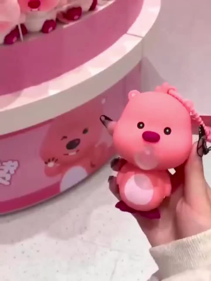 mainan dekompresi/gaya kartun/mainan tiup gelembung/dapat digunakan sebagai gantungan kunci/Patrick Star/Loopy/Naga Mainan baru 2025 Silikon Dewasa Toys Hadiah andino kuning main boneka anti stress keychain tas lucu