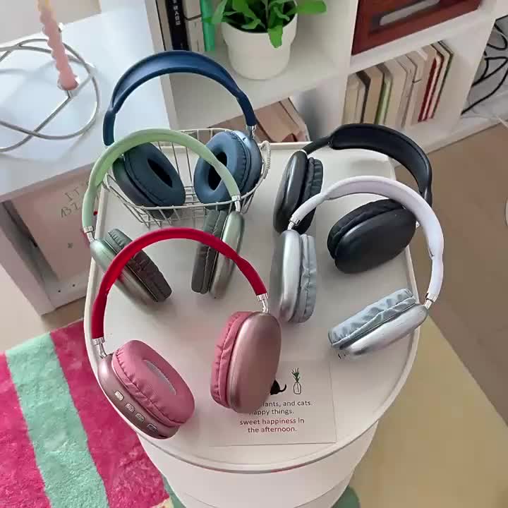Sonix SP01 Bluetooth Headphone HIFI Stereo Noise Reduction Bass Wireless Earphone Gaming Headset With Microphone Support TF Card 3.5mm