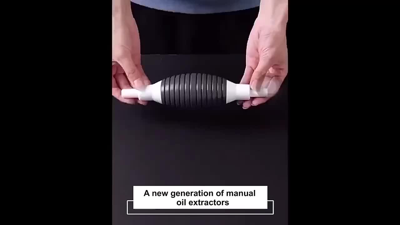 Pompa Bensin Oli Mobil Tangan Air Oil 1 Meter Motor Kuras Tangki Sedot Transfer Manual - NC02 - Black