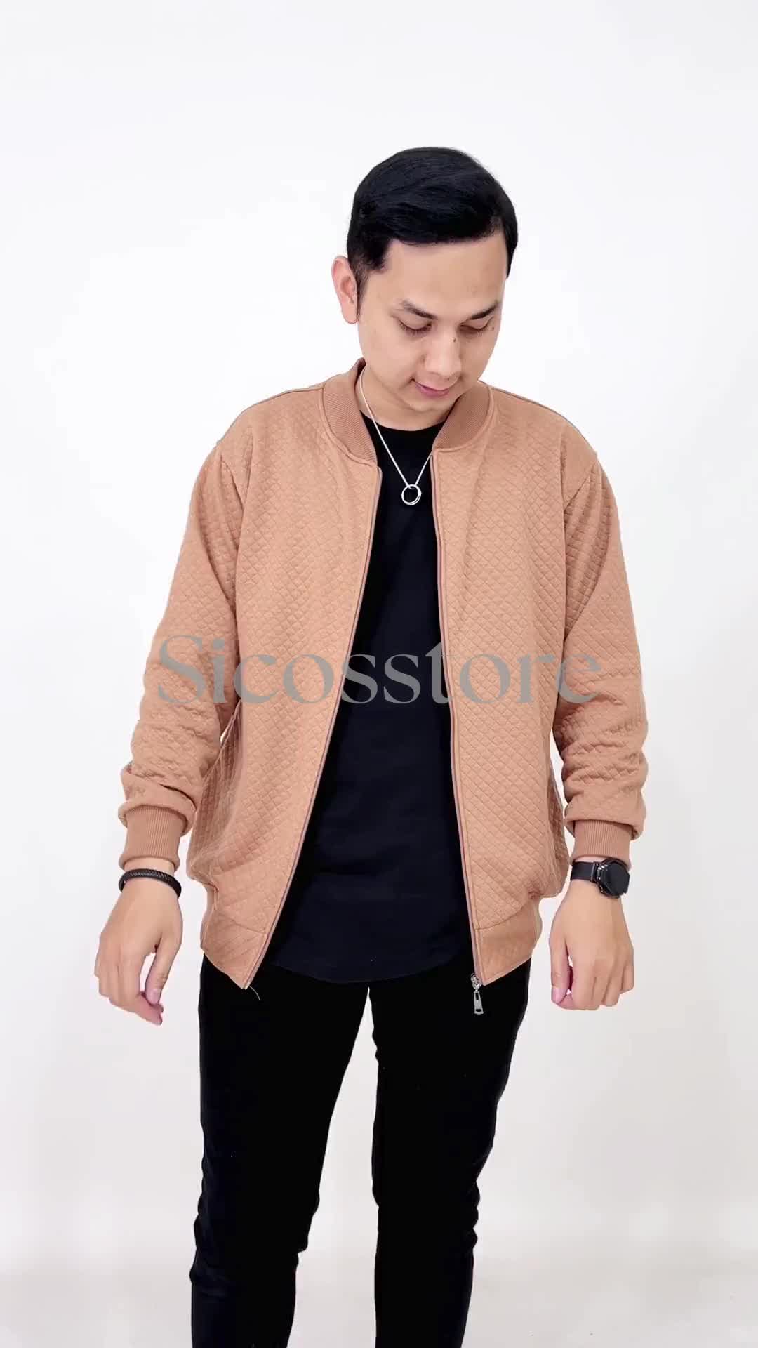 Outer Jaket Bomber Comfy Diamond Knitt Terlaris Dengan Bahan Yang Nyaman Juga berbagai Variasi Ukuran dan Warna, Dewasa Pria/Wanita Unisex Keren Panjang Slimfit Merah Casual