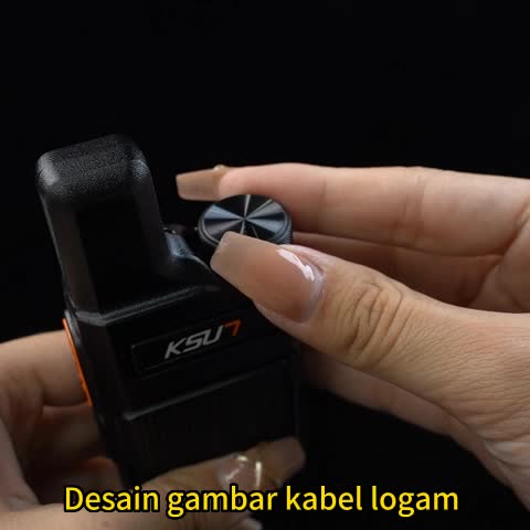 KSUN X-TFSI Handy TalkieI M6 walkie talkie UHF Layar LED TYPE-C Charger 2pcs