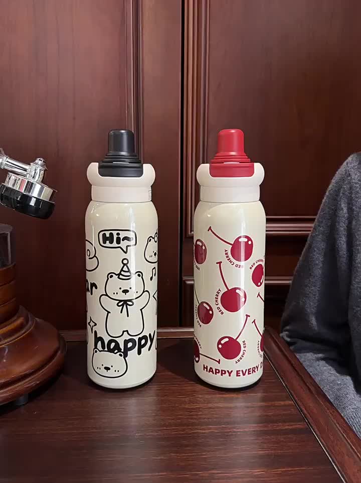 Tumbler Little Joy 620ml Stainless SUS 304 / Tumbler Cute Pets 620ml Stainless SUS 316 / Botol Tumbler Viral