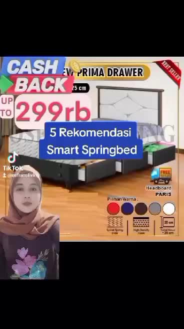 Paket Hemat Guhdo New Prima Drawer Laci HS - Fullset Sienna Style -