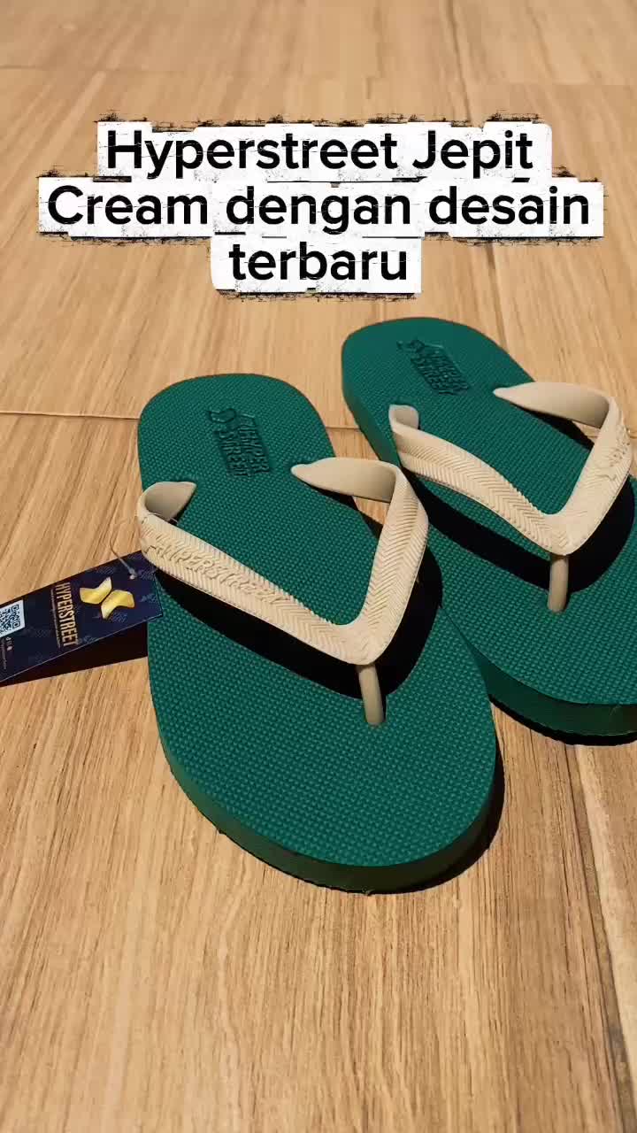 Warna spesial Hyperstreet Sendal Japit Pria warna baru Desain Embos - Rubber Empuk dan Ringan   antiselip Sendal Sandal Jepit Karet Kasual