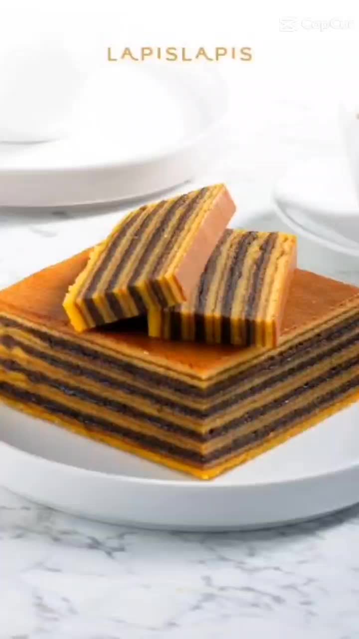 lapis legit -+8×16 Ellzra rasa coklat