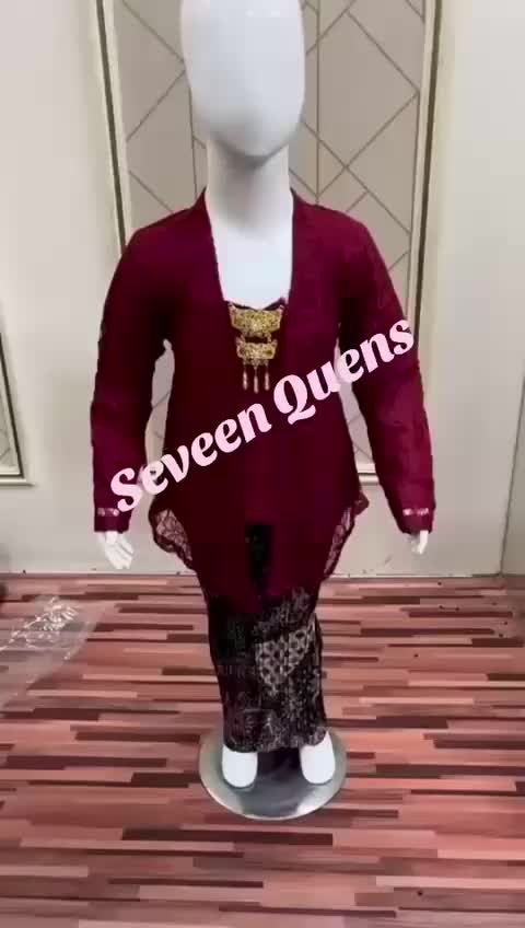 Setelan kebaya brukat anak/KEBAYA KUTU BARU ANAK KEBAYA ANAK SD UMUR 4-12 TAHUN Terbaru