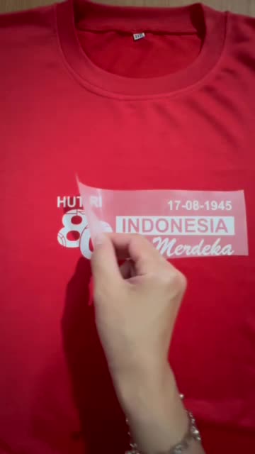 Kaos Hut Ri 80 Lengan Panjang / Kaos Dirgahayu 80 / Baju Kaos Atasan Hut Ri Agustus