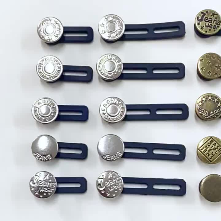 [COD] OFM C1058 Kancing Pembesar Celana Double Extender Metal Jeans Button Adjustable