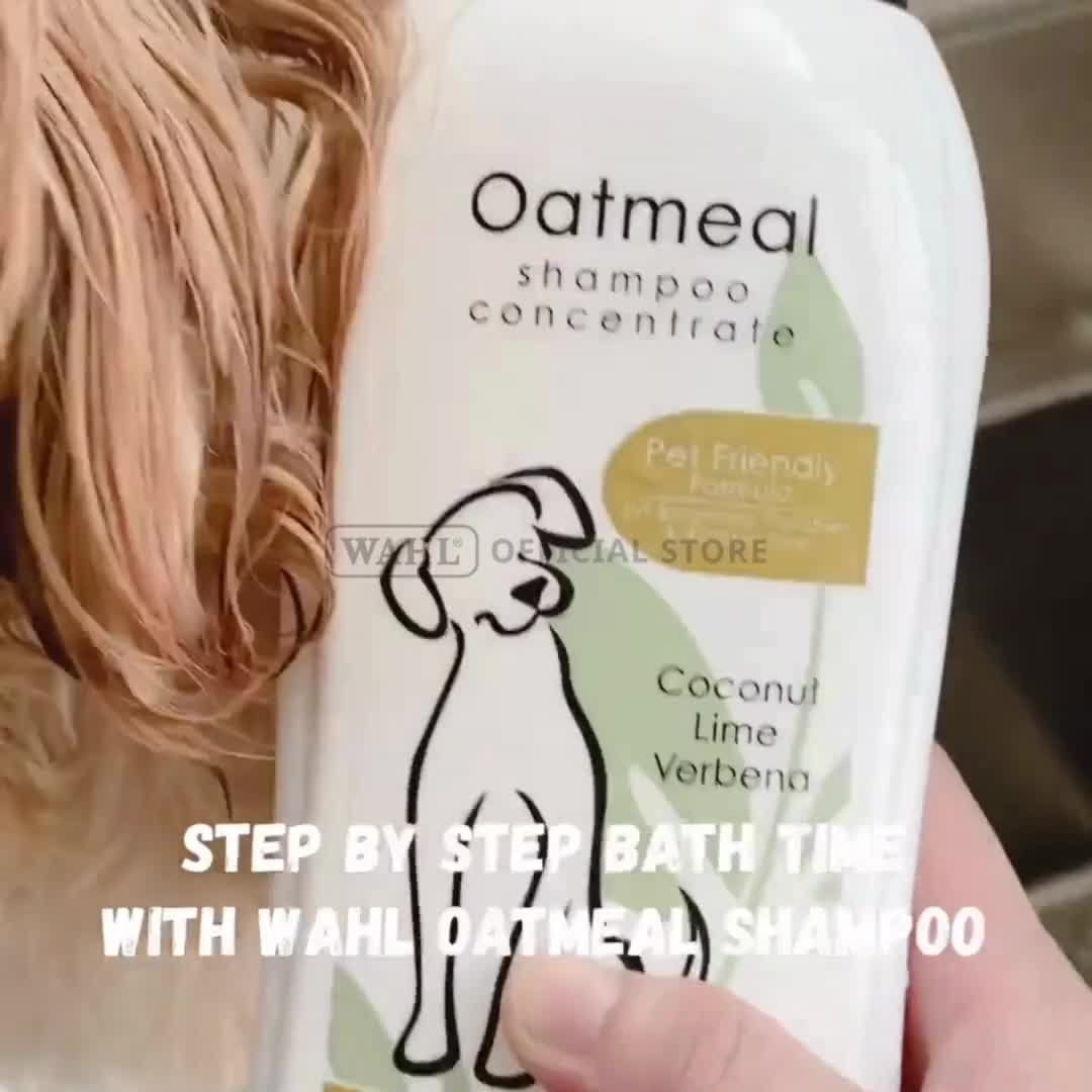 Wahl Pets Dog Oatmeal Shampoo - Sampo Anjing, Sampo Kucing