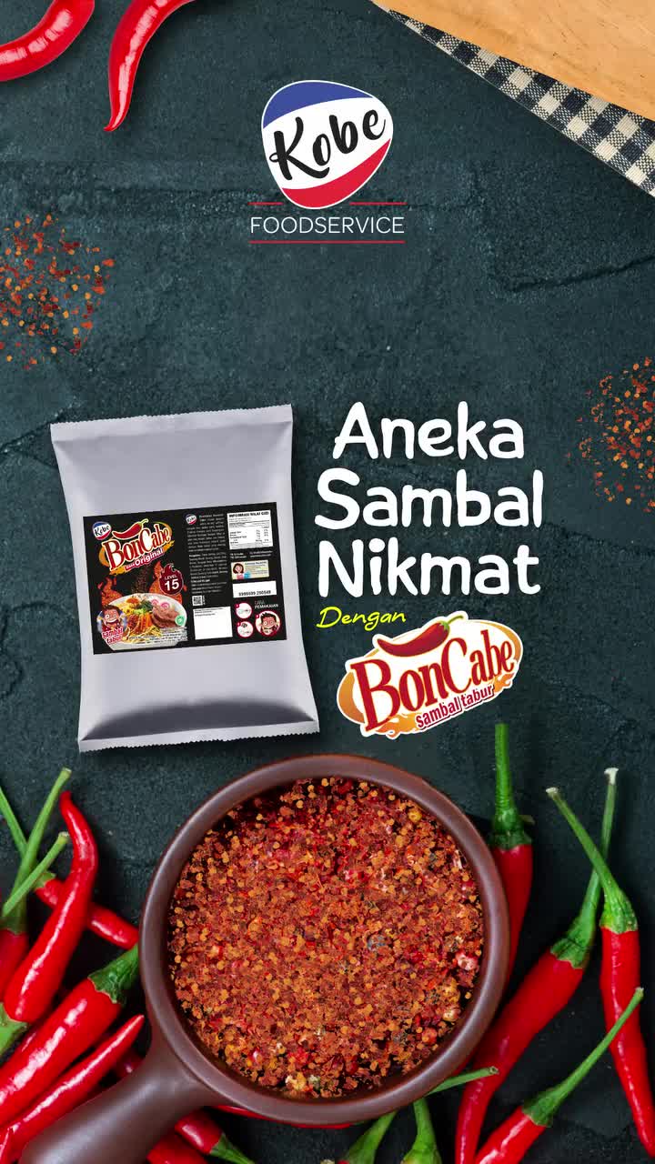 Boncabe Level 30 200gr | Bon Cabe | Cabe Bubuk | Cabai Bubuk
