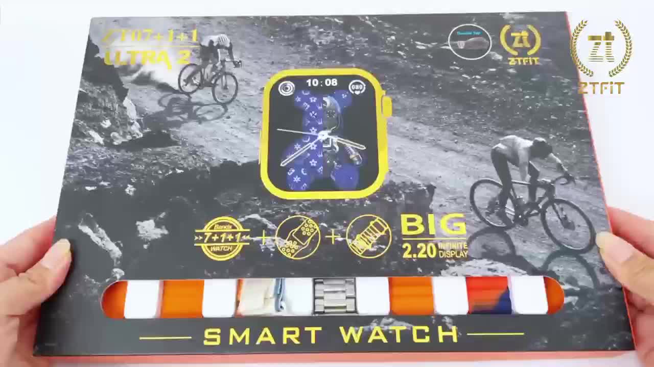 buy 1 get 13 Jam tangan Pintar smartwatch ultra series 2 Bluetooth Kalkulator Touchscreen Wireless