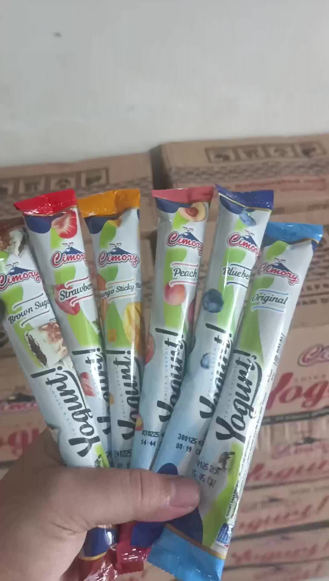 Isi 50 pcs Cimory stick yogurt creamy banyak varian rasa 40 gr