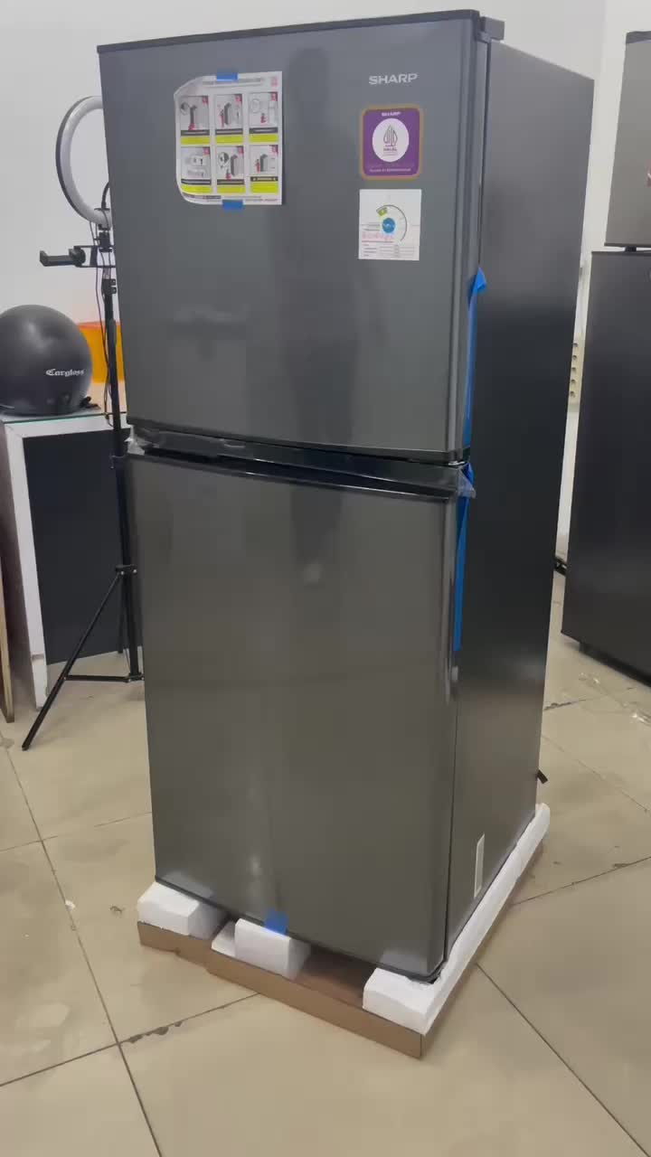 Kulkas 2 Pintu Sharp SJ-236 MN-HS No Frost & Low Watt